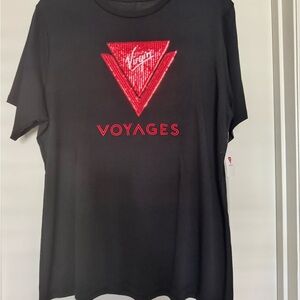 Virgin Voyages Women's Black Short Sleeve Tee